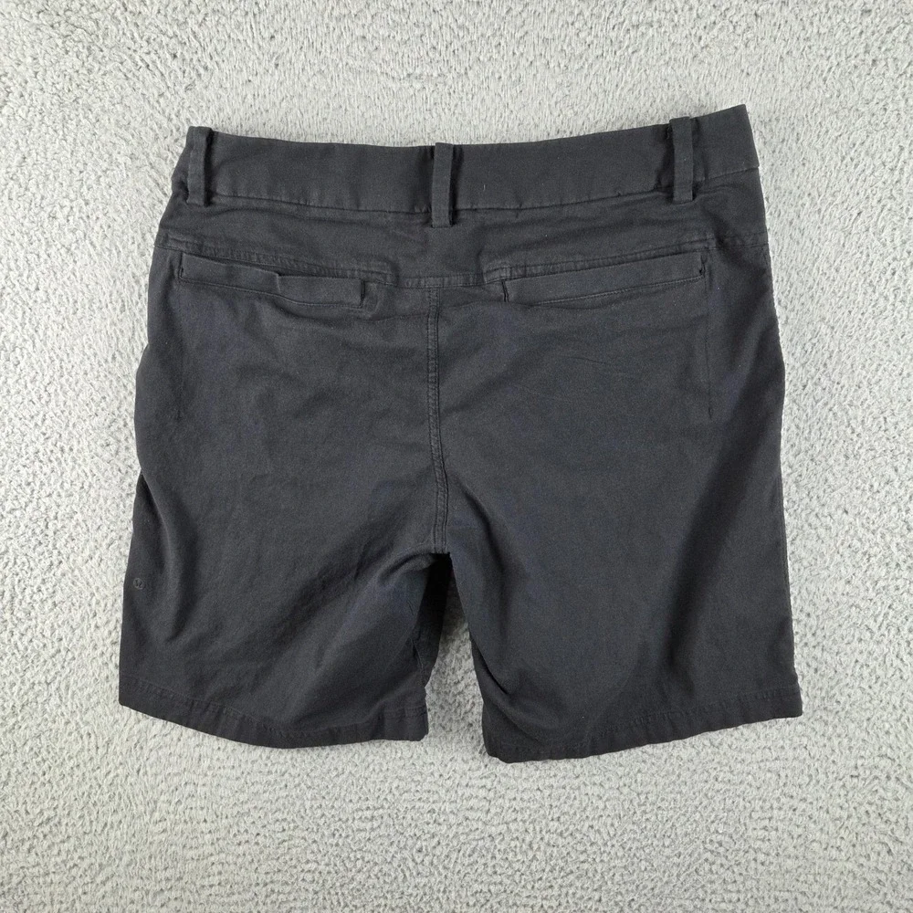 Lululemon Short Mens‎ 34 Black Commission Sport Athleisure Golf Preppy Casual